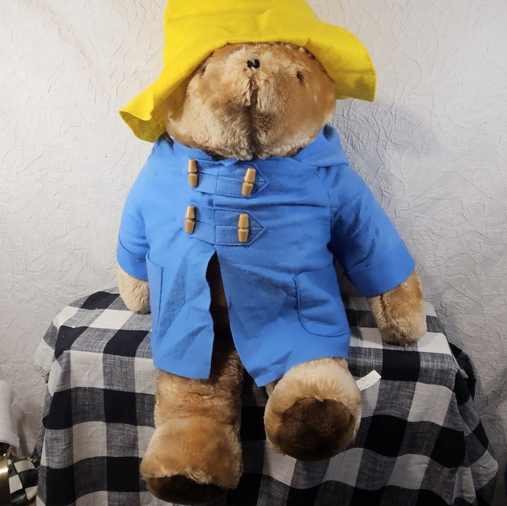 Vintage 29" Paddington Bear 1975 Plush By Eden Toys